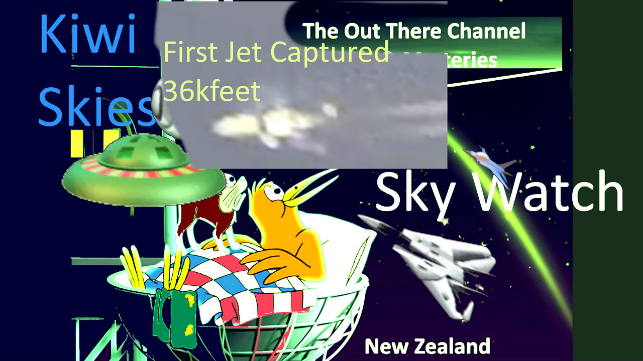 New Zealand Christchurch Sky Watching Series - OT Chan Live Sky Watch-00 -lazy Sunday show JetFilmed