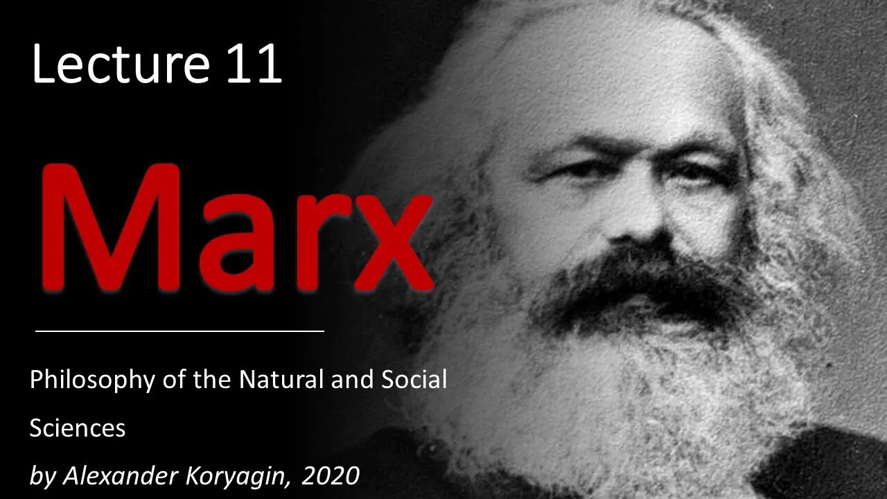 Marx as a Social Theorist | PhilSci19