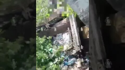 The consequences of today's first AFU attack on infantry positions near Kharkov