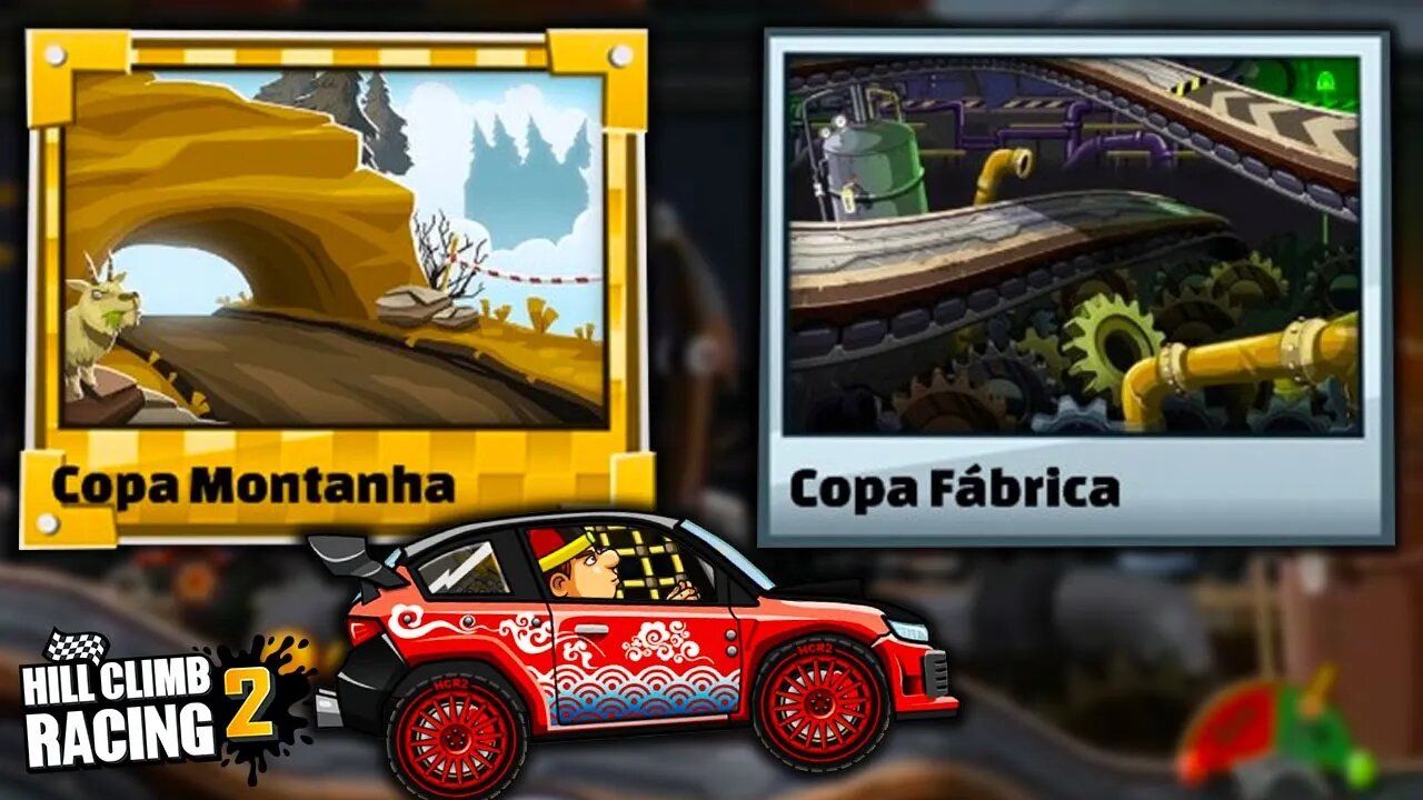 Hill Climb Racing 2 | Copa Montanha e Fábrica