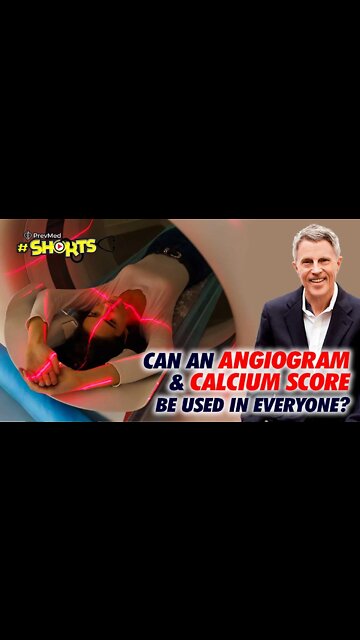 #SHORTS Can an angiogram and Calcium score be used in everyone
