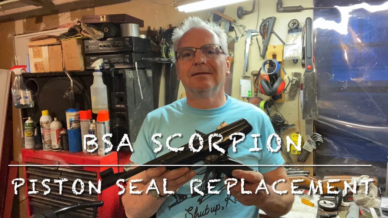 BSA Scorpion piston seal replacement