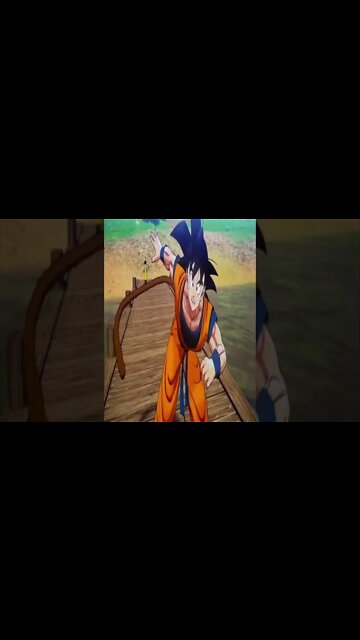 Goku Teaches Gohan To Fish