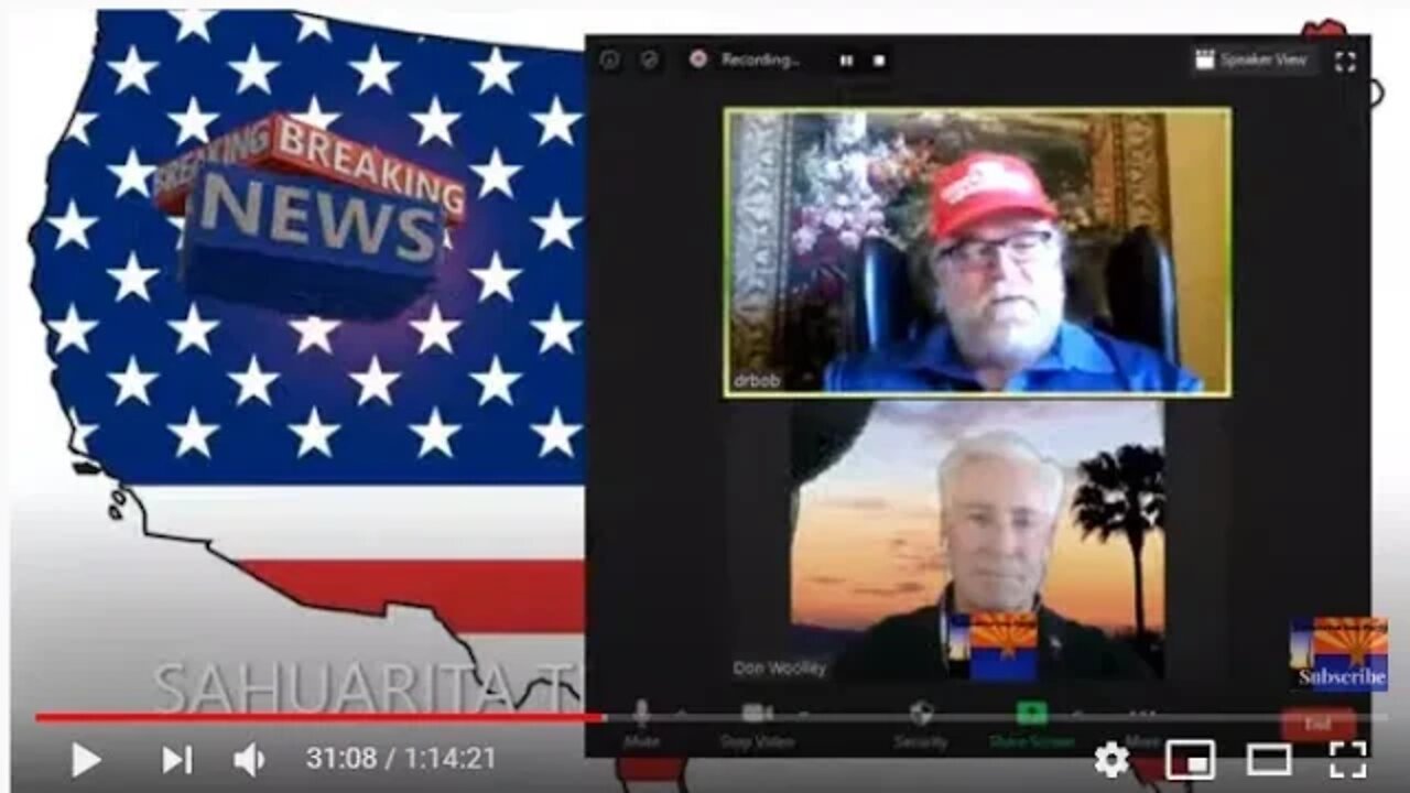 Sahuarita Tea Party with Don Woolley Interviews Dr. Bob Branch May 1320