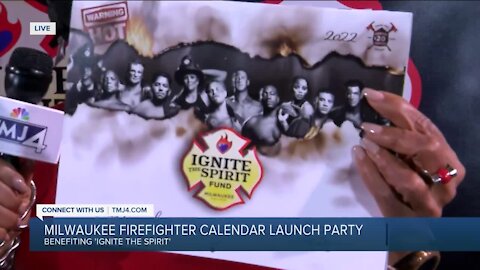 Milwaukee firefighter calendar launch party