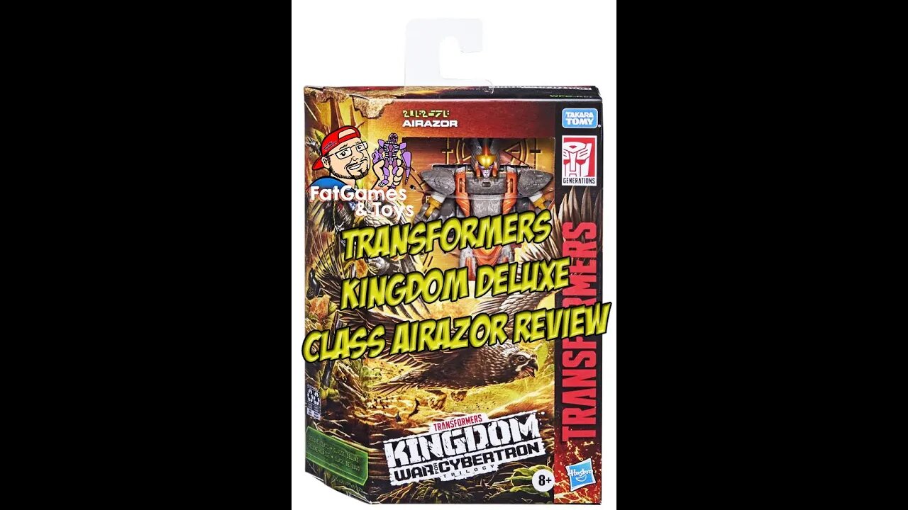 Transformers Kingdom Deluxe Class Airazor Review