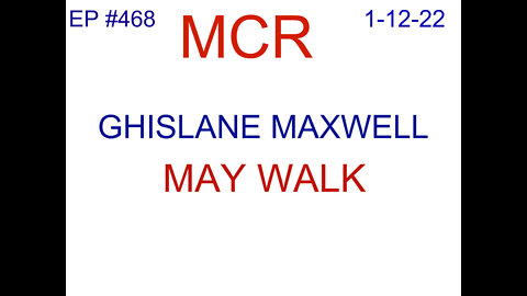 G. Maxwell may get to walk