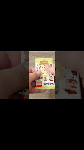 Animal Crossing Amiibo Cards Unboxed! Part 2 #SHORTS