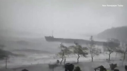 Türkiye Now! Zonguldak is in chaos! Storms and winds of 202km/h destroyed boats and houses