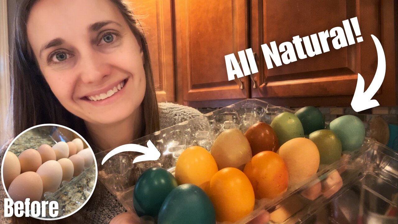 Dye Easter Eggs (Naturally!) with Me | Food-Based Dyes