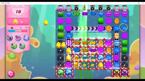 Candy Crush Level 5684 Talkthrough, 30 Moves 0 Boosters
