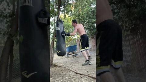 Beginner On Heavy Bag