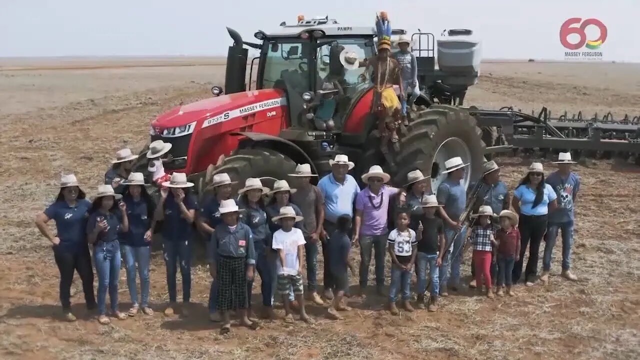 Cooperativa de índios da etnia Pareci ganha com a soja, é o "coração na estrada do Marcas e Máquinas