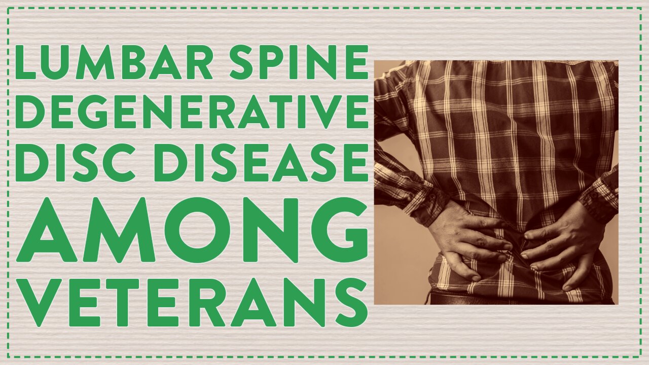 Lumbar spine degenerative disc disease among Veterans