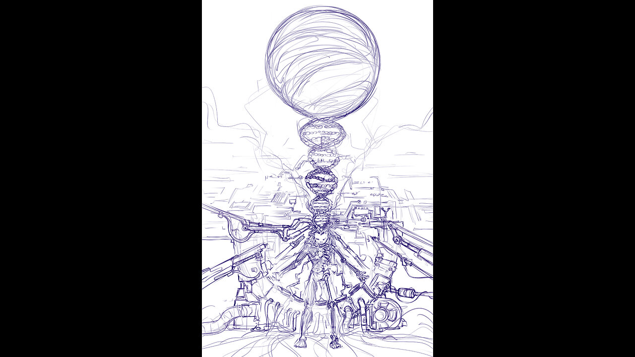 Drawing a Surreal Cyber Infusion