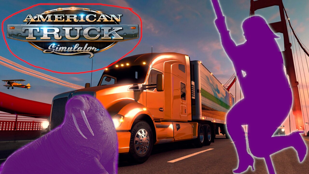 American Truck Simulator: The Magenta Walrus