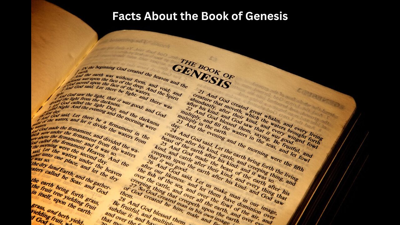 The Book of Genesis (Summary)