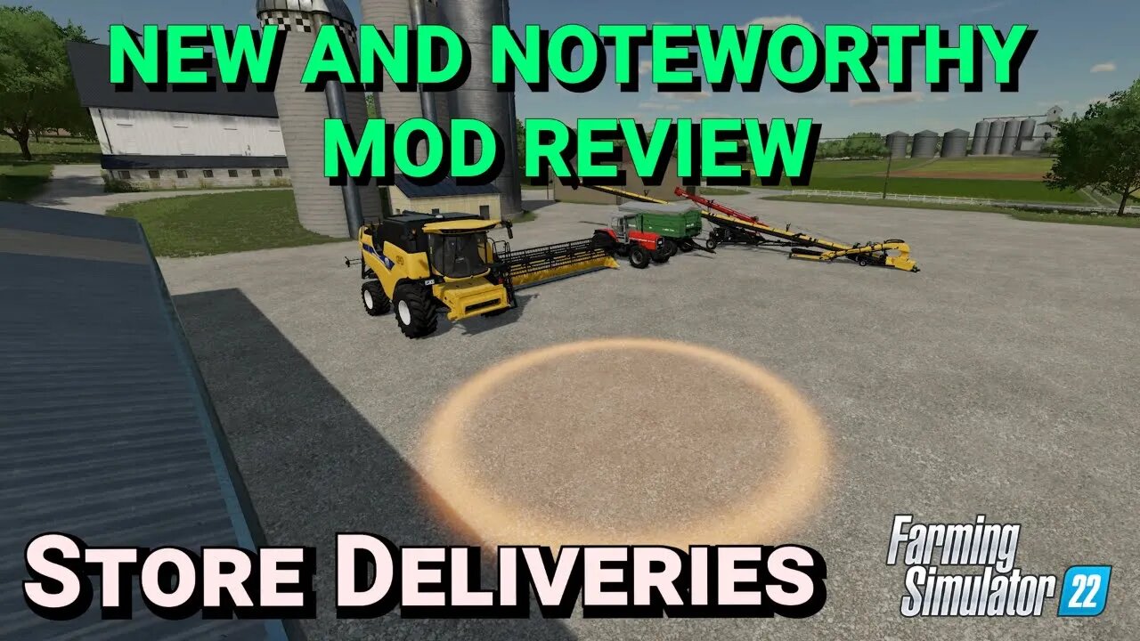 Store Deliveries | Mod Review | Farming Simulator 22