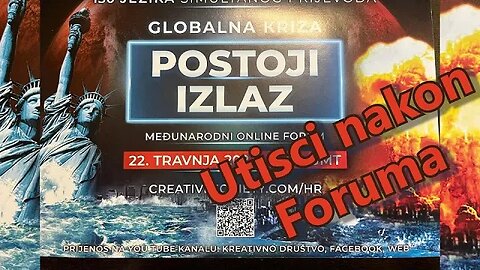 Utisci nakon foruma Postoji izlaz