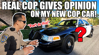 REAL POLICE INVESTIGATE MY RETIRED POLICE CAR I BOUGHT... Illegal???