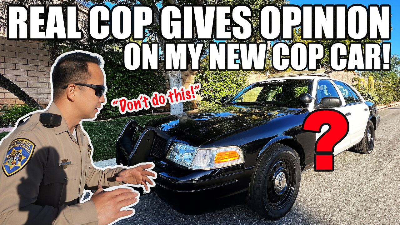 REAL POLICE INVESTIGATE MY RETIRED POLICE CAR I BOUGHT... Illegal???