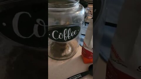 The exact moment I knew I needed coffee...
