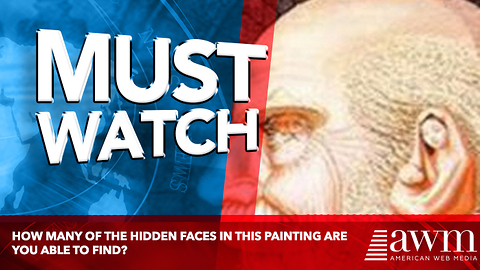 How Many Of The Hidden Faces In This Painting Are You Able to Find?