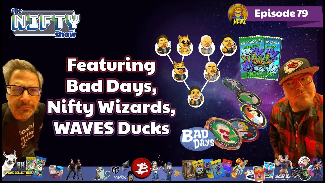 Nifty Show #70 Featuring Bad Days, Nifty Wizards & WAVES Ducks