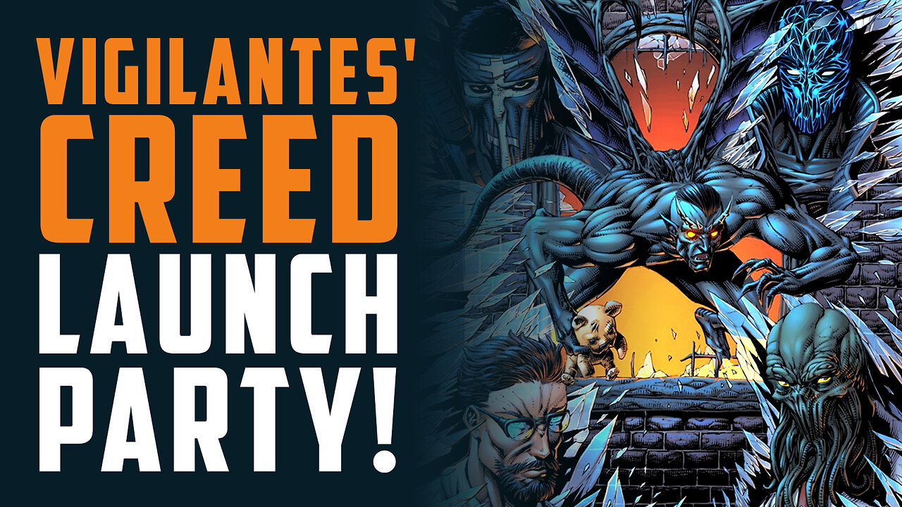 Vigilantes' Creed LAUNCH PARTY!!! A high-octane series about a Gargoyle fighting terror in Detroit