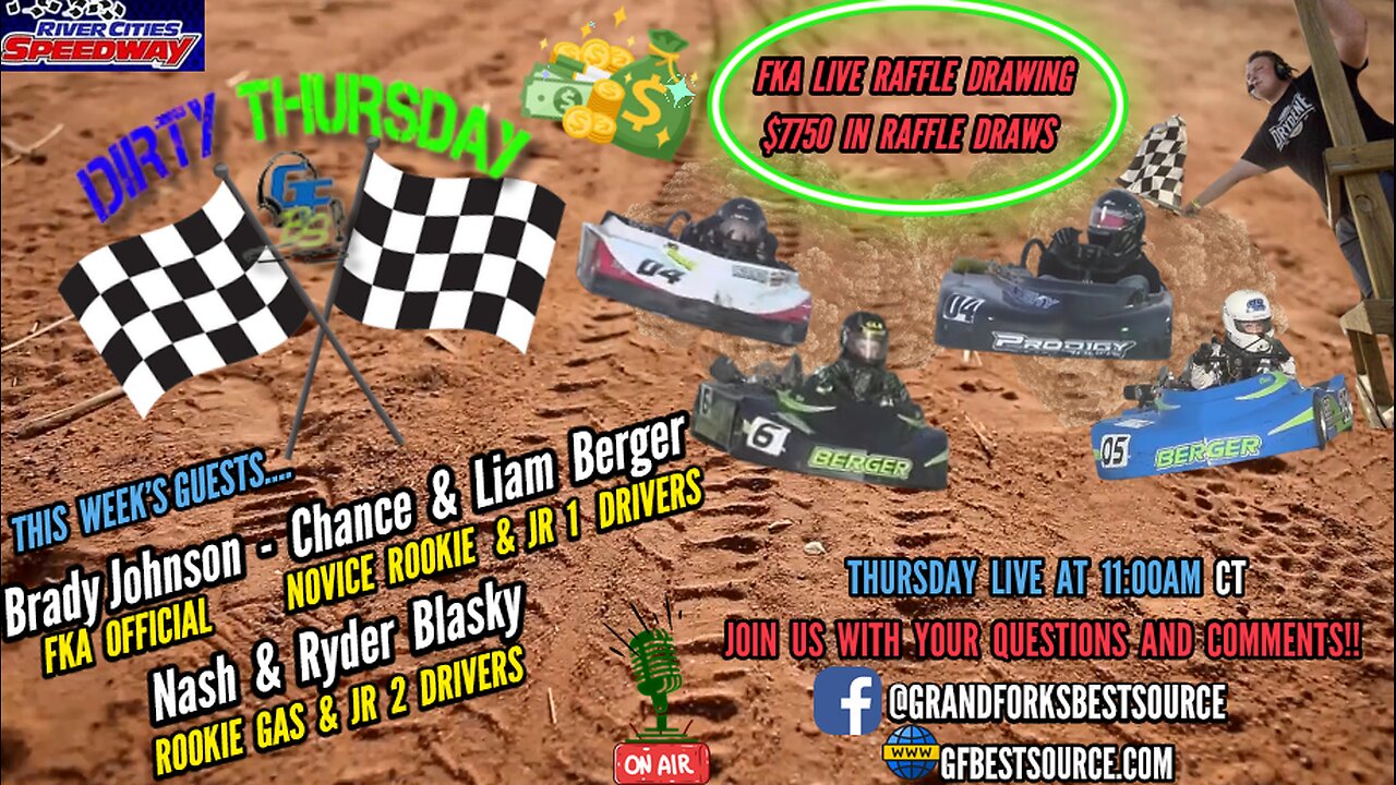 RCS Dirty Thursday - FKA Live Raffle Draw - with FKA Officials and Drivers