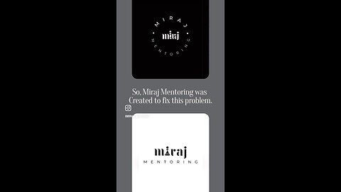 Why was Miraj Mentoring created?