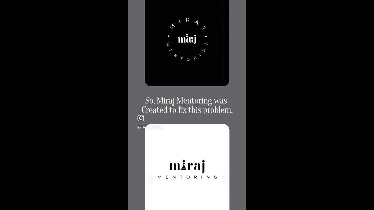 Why was Miraj Mentoring created?