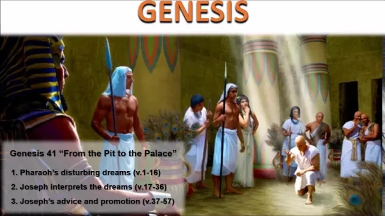 Genesis 41 "From the Pit to the Palace" - Calvary Chapel Fergus Falls