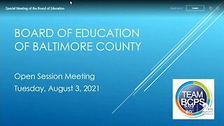 What BCPS schools' mask mandate involves