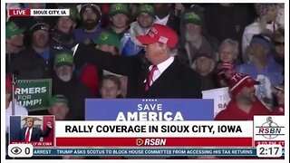 Trump shows Clip: Let’s Get Ready to Buumble!!