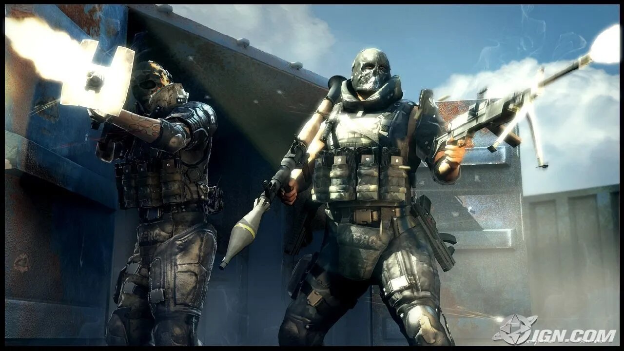 Jogando - ARMY OF TWO no Xbox Series S 1080P 30FPS