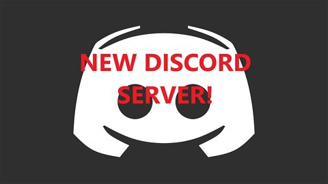 NEW DISCORD SERVER! COME JOIN!