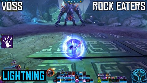 SWTOR Voss Heroic Mission - Rock Eaters | Level 75 DPS Lightning Sorcerer | 2020 - Max Details