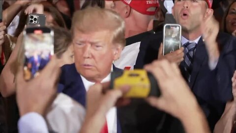 Trump speaks to supporters at Mar-a-Lago after NYC arraignment