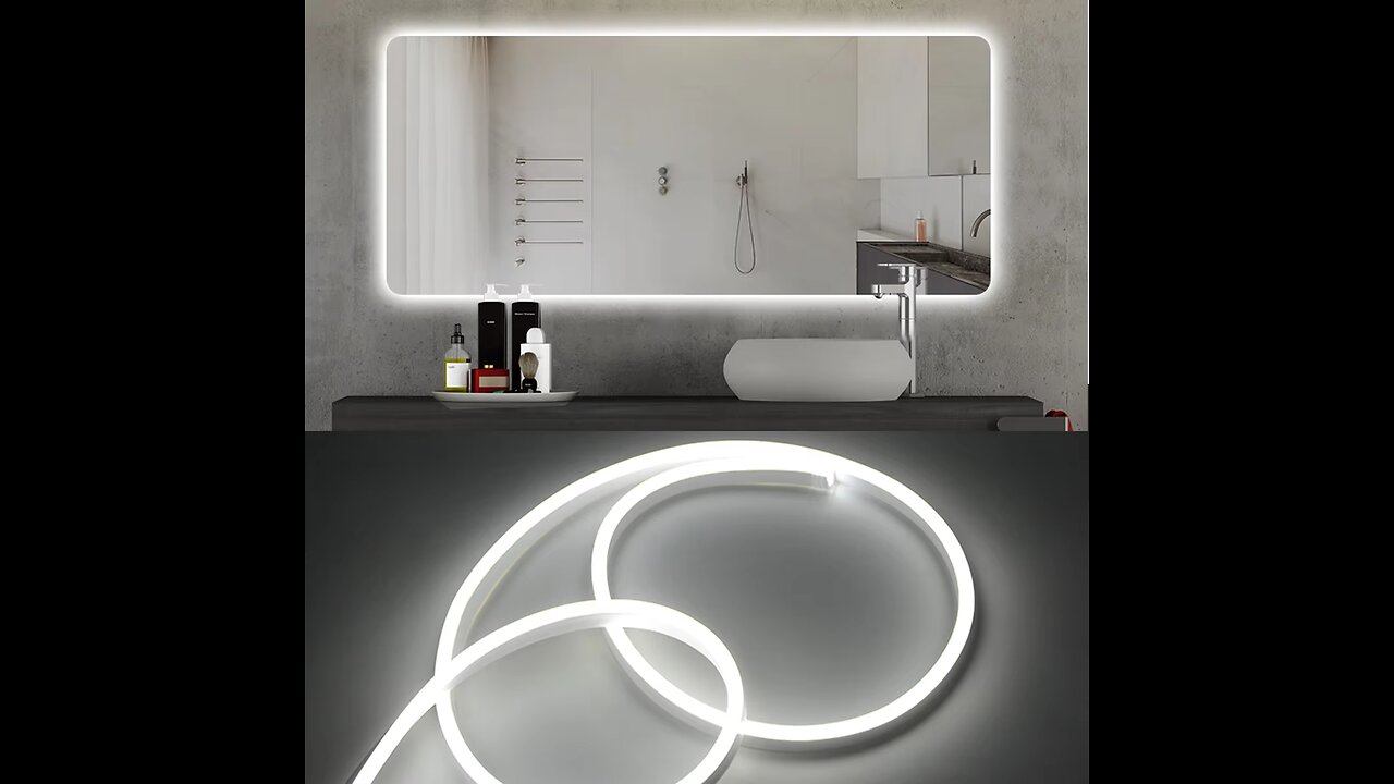 DC12V LED Light Makeup Mirror Neon Strip