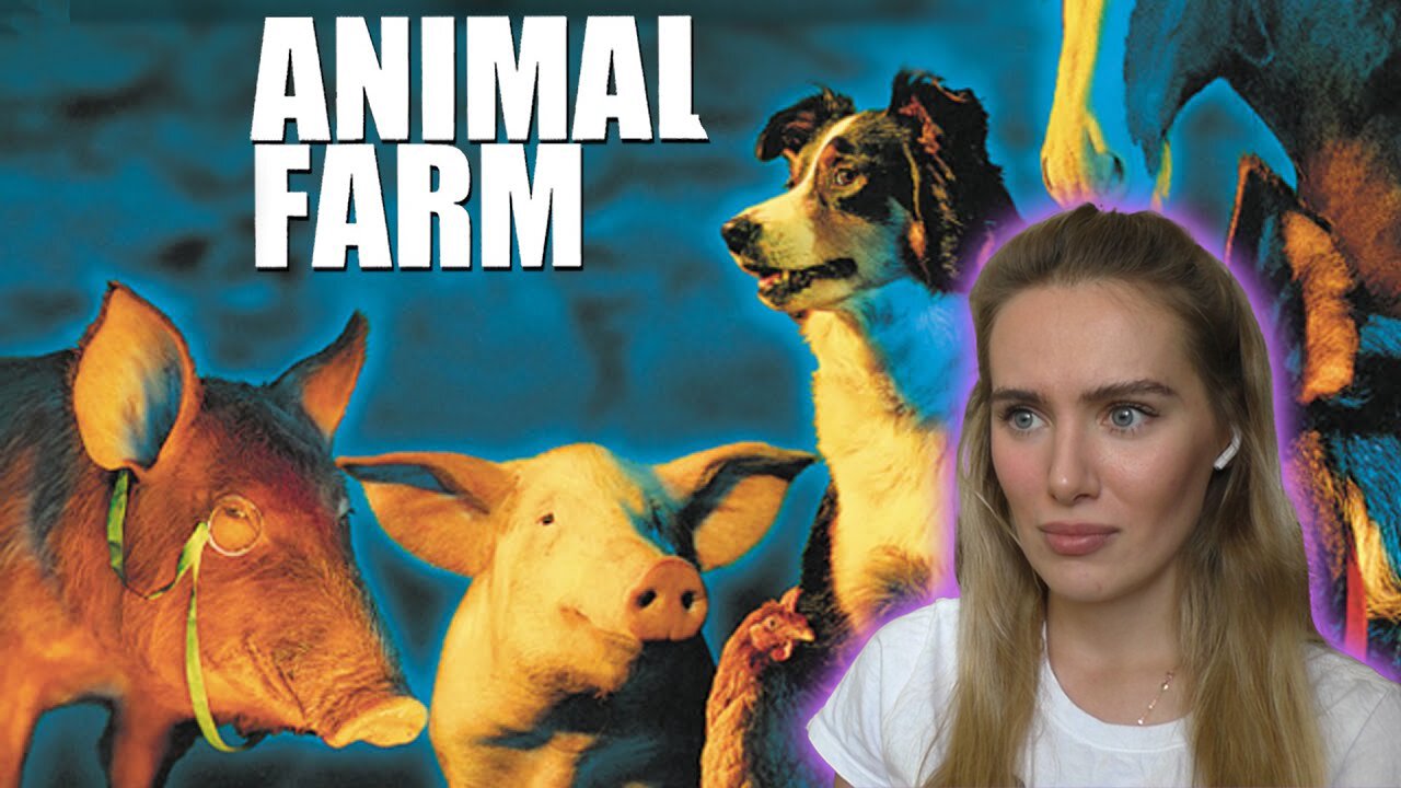 Russian Girl First Time Watching Animal Farm!!!