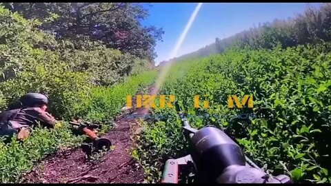 Video From Ukrainian Side Of Them Being Ambushed By Russian Forces