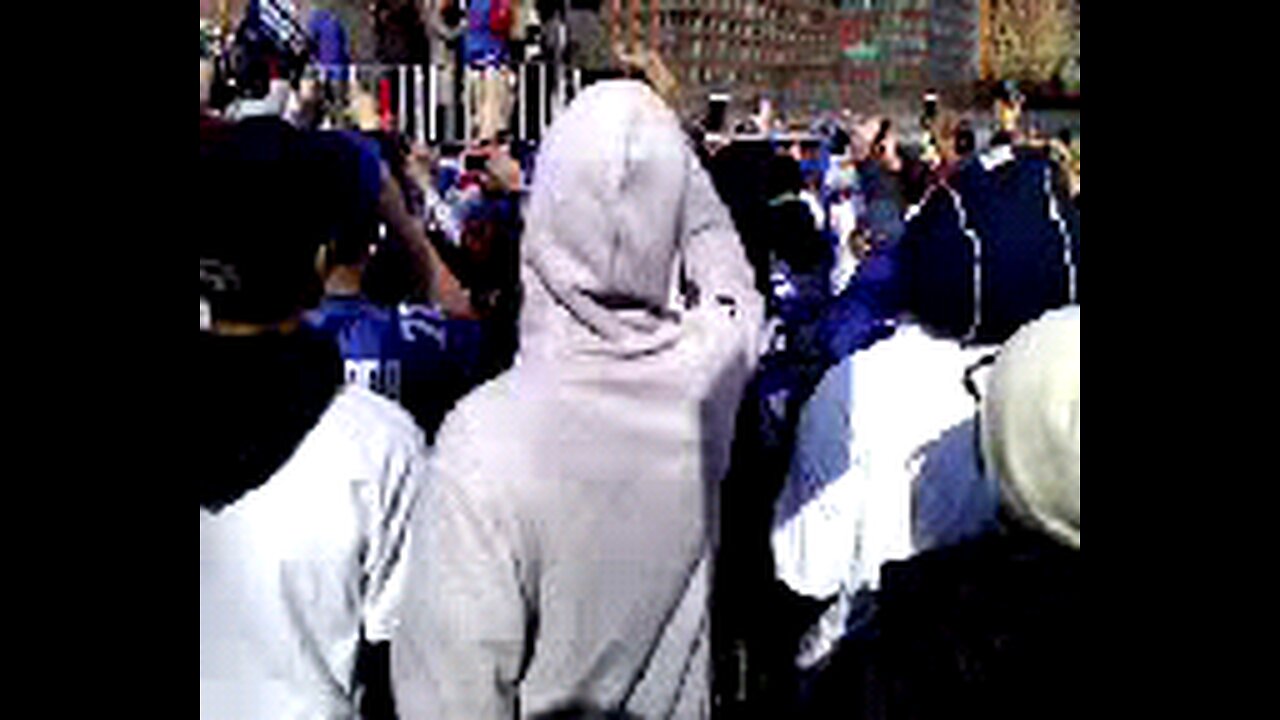 NY Giants Ticker Tape parade 2011