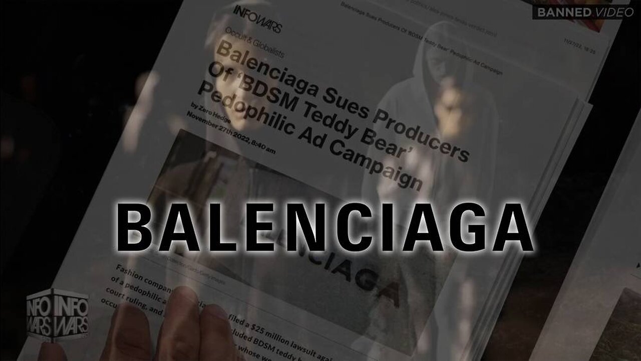 Balenciaga Pedo Scandal Brings The Elite To It's Knees! Must Watch Special Report