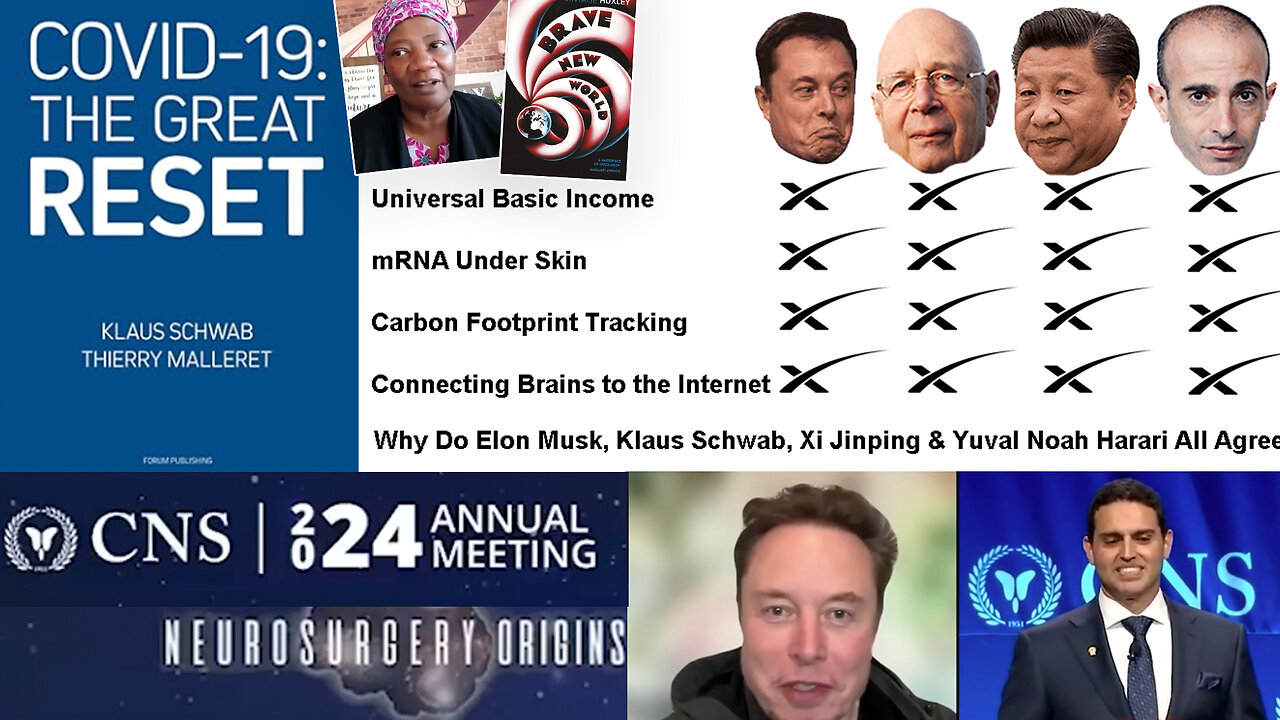 Dr. Stella Immanuel | What Did Elon Musk Say? "8 Billion People In the World. A Few Billion Are Going to Want This (Neuralink). Should Be $5-10K. 600 Second Surgery." - Musk (10/28/24) + Musk, Harari & Schwab On Same Page?