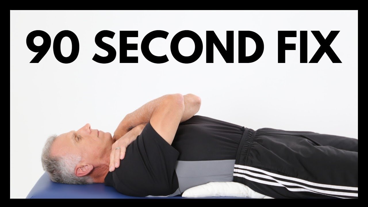 HOW TO FIX LOW BACK PAIN IN 90 SECONDS, BOB AND BRAD CONCUR!