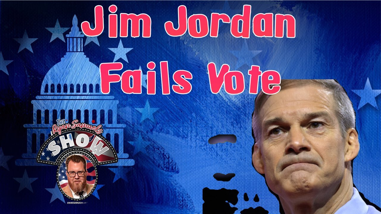 JIM JORDAN FALLS SHORT ON VOTE CHAOS ERUPTS