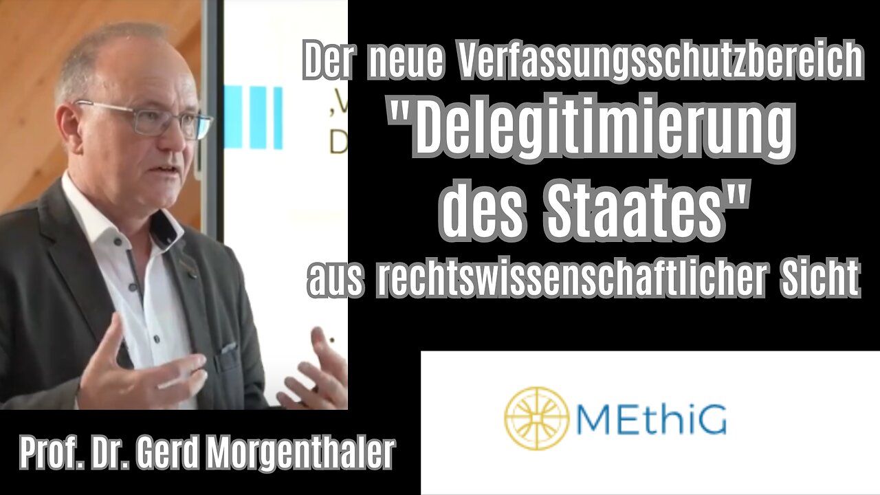 „Delegitimierung des Staates“ aus rechtswissenschaftlicher Sicht (Vorschau)