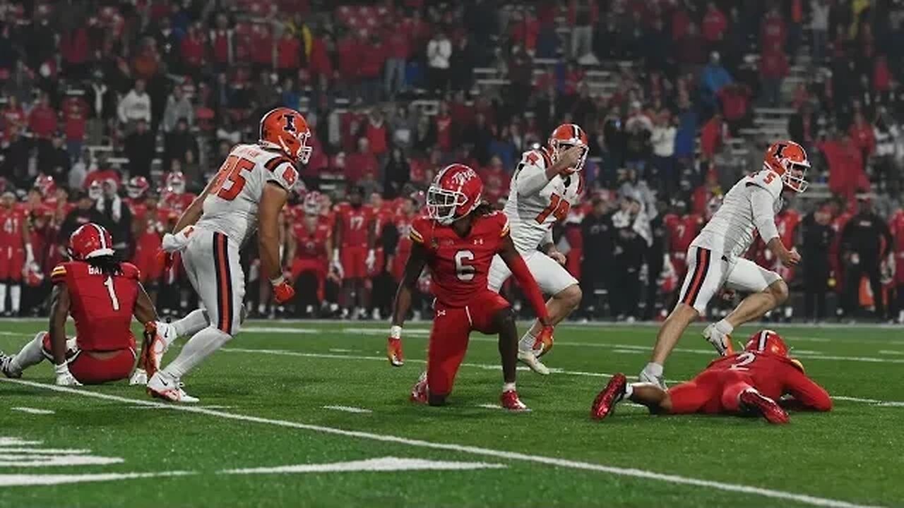 Illini football vs Maryland post game 10/14/23