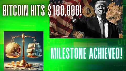 Bitcoin Hits $100,000: | A Milestone for Cryptocurrency! | The World in Focus